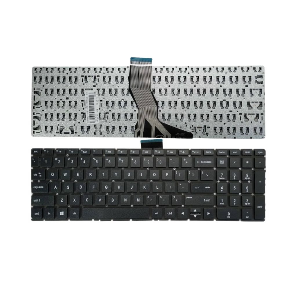 HP Pavilion 15‑AU / 15‑AU010WM Laptop Keyboard Silver US English & Arabic Layout