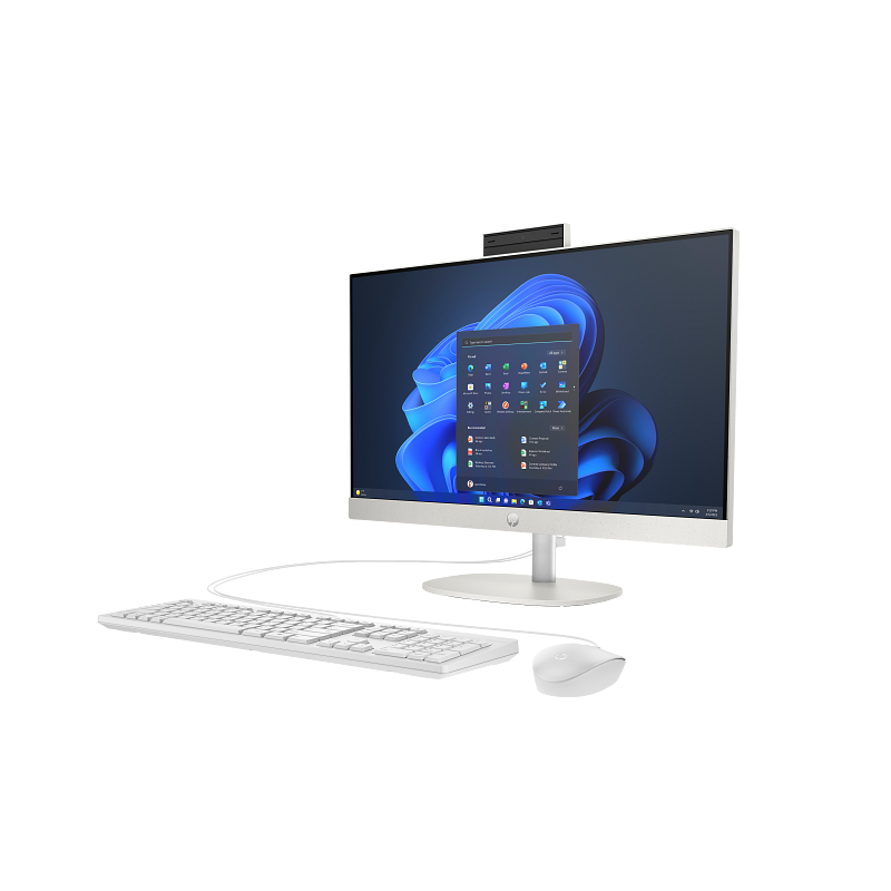 HP ProOne 240 G10 AIO - i7 / 16GB / 512GB (NVMe M.2 SSD) / 23.8" FHD Non-Touch / DOS (Without OS) / 1YW / White - Desktop