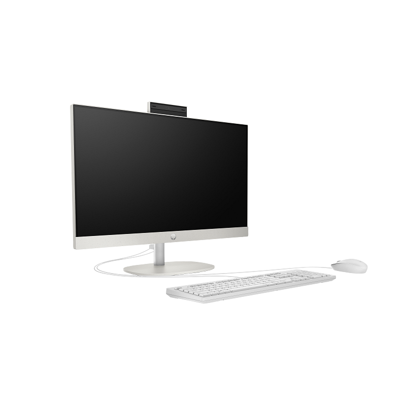 HP ProOne 240 G10 AIO - i7 / 16GB / 512GB (NVMe M.2 SSD) / 23.8" FHD Non-Touch / Win 11 Pro / 1YW / White - Desktop