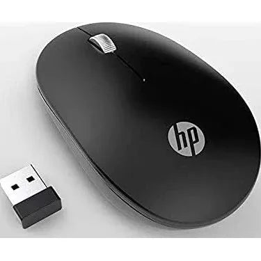 HP S1500 Wireless Mouse,1600 DPI Optical,2.4GHz,10m Range,Black