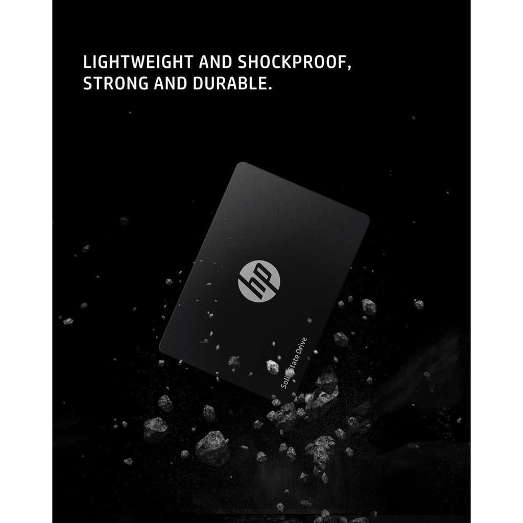 HP S650 240GB 2.5 Inch Internal SSD, SATA III 6 Gb/s, 3D NAND TLC PC Solid State Drive Up to 560 MB/s