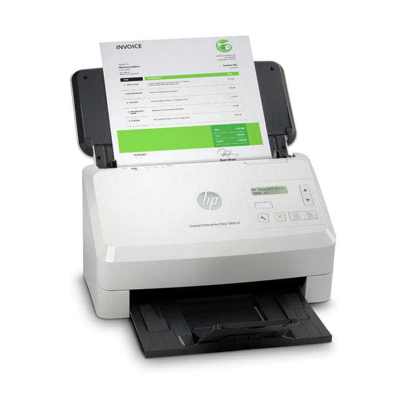 HP ScanJet Enterprise Flow 5000 s5 - 65ppm / 600dpi / A3 / USB / Sheetfed ADF Scanner