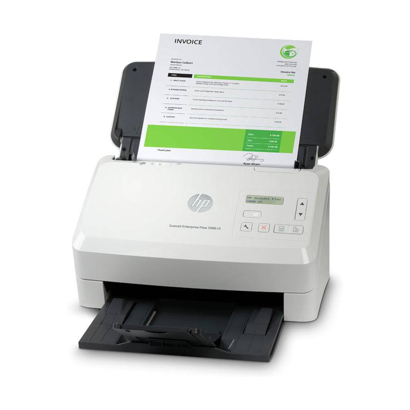 HP ScanJet Enterprise Flow 5000 s5 - 65ppm / 600dpi / A3 / USB / Sheetfed ADF Scanner