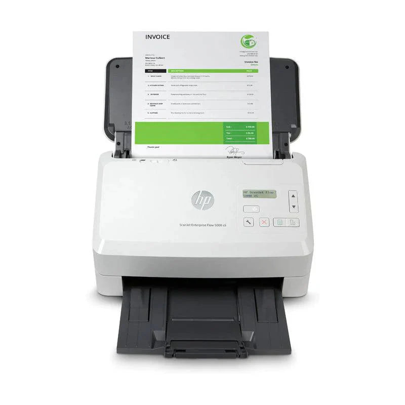 HP ScanJet Enterprise Flow 5000 s5 - 65ppm / 600dpi / A3 / USB / Sheetfed ADF Scanner