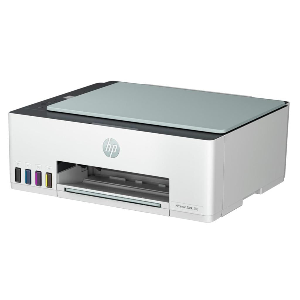 HP Smart Tank 582 AIO - 12ppm / 4800dpi / A4 / USB / Wi-Fi / Color Inkjet - Printer