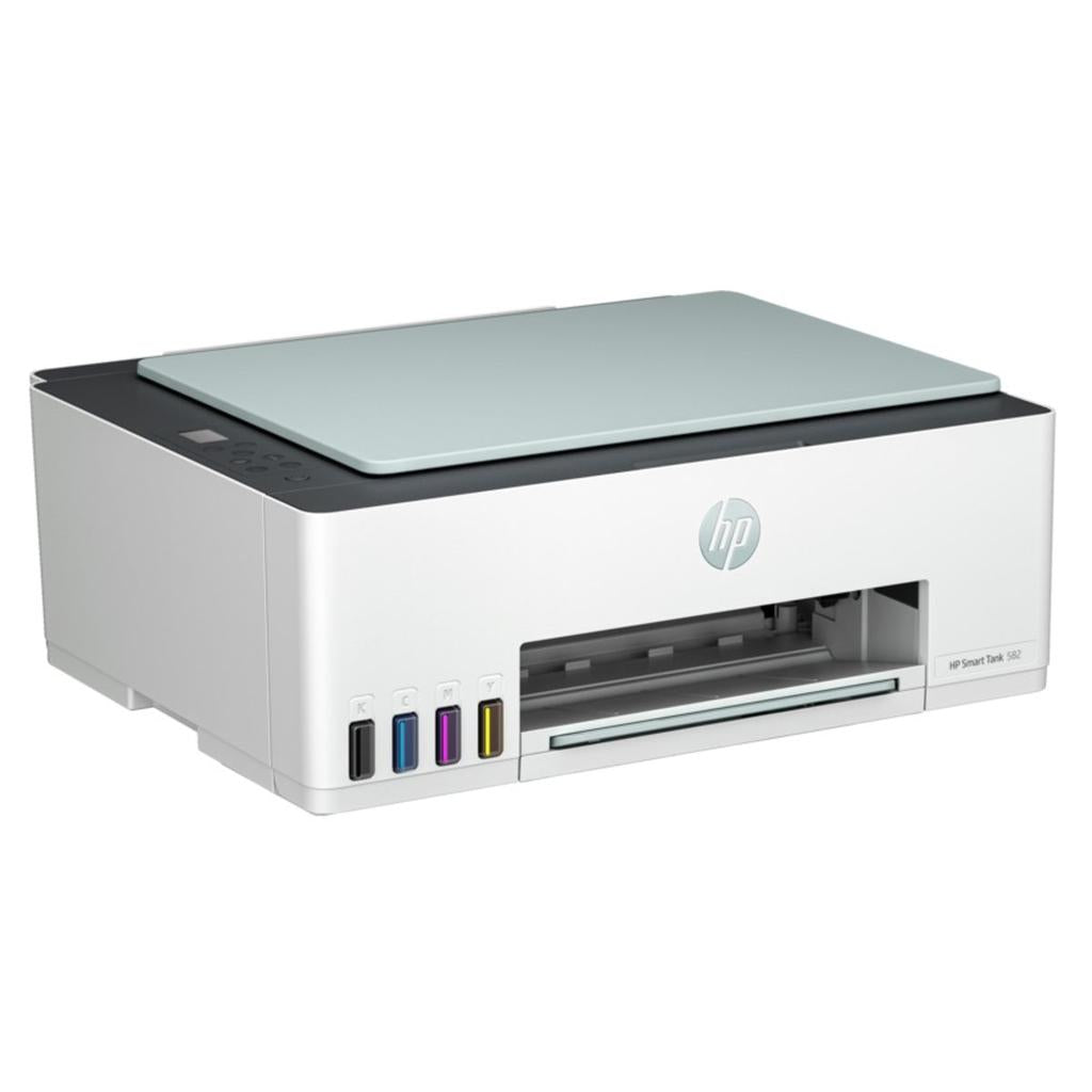 HP Smart Tank 582 AIO - 12ppm / 4800dpi / A4 / USB / Wi-Fi / Color Inkjet - Printer