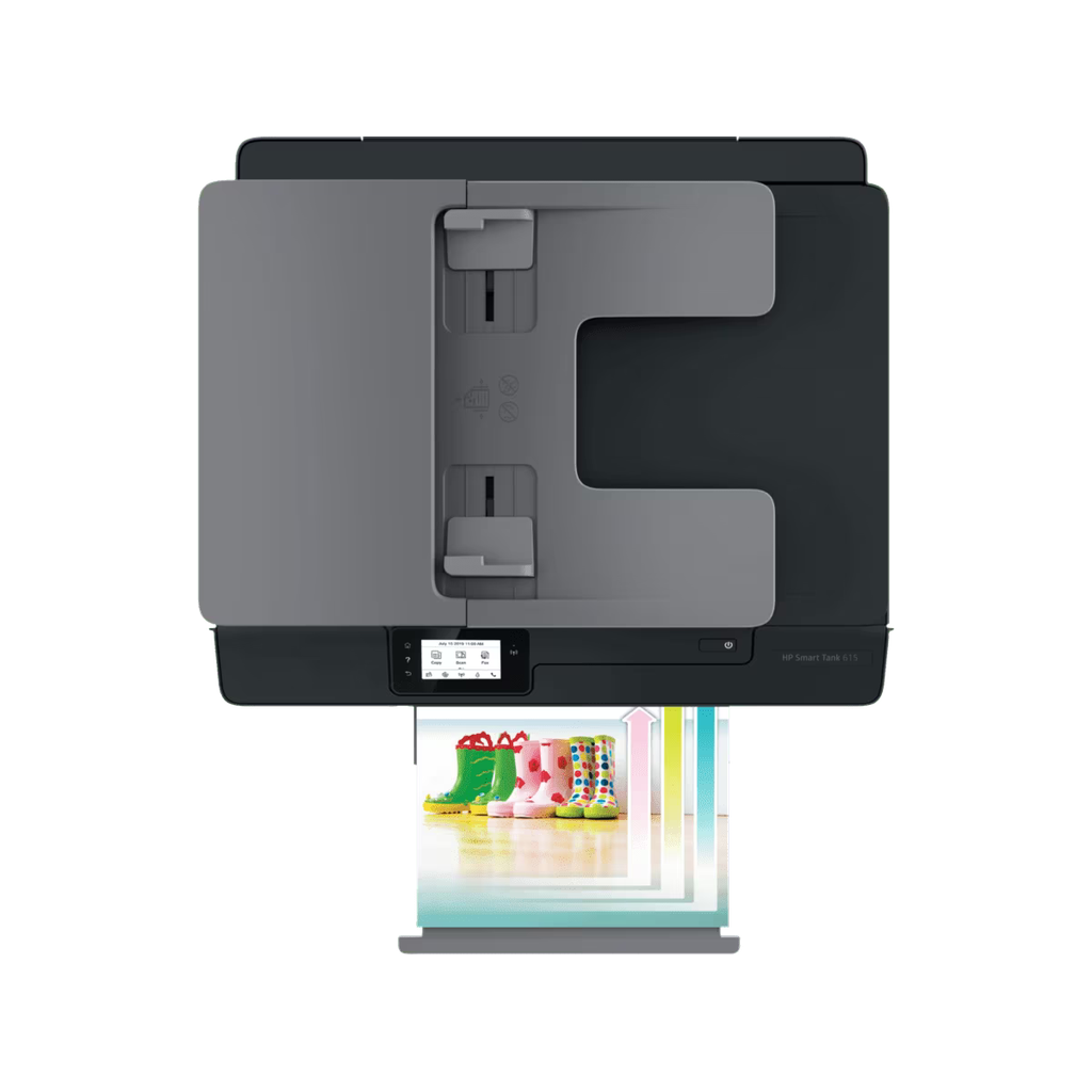 HP Smart Tank 615 Wireless AIO - 11ppm / 4800dpi / A4 / USB / Wi-Fi / FAX / Bluetooth / Color Inkjet - Printer