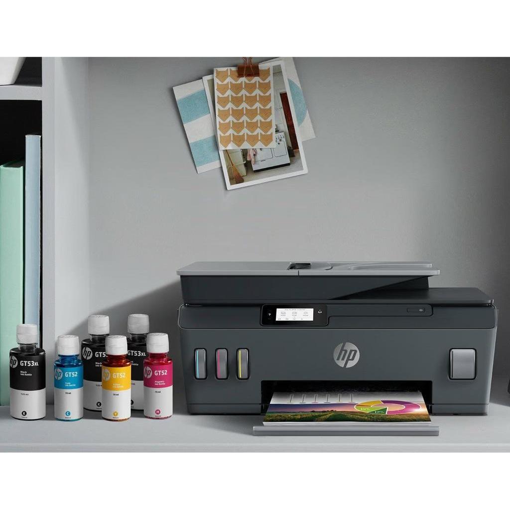 HP Smart Tank 615 Wireless AIO - 11ppm / 4800dpi / A4 / USB / Wi-Fi / FAX / Bluetooth / Color Inkjet - Printer