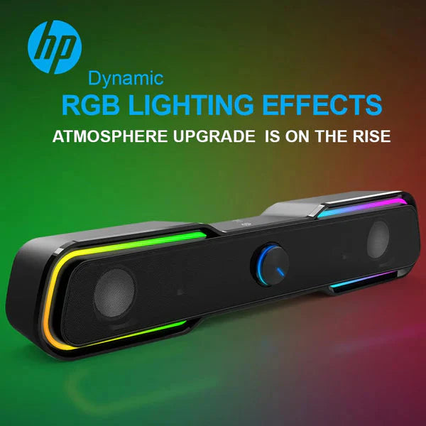 HP Speaker Soundbar DHE-6002 RGB LED Touch