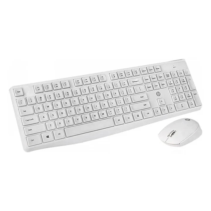 HP CS10 Wireless Keyboard and Mouse - White