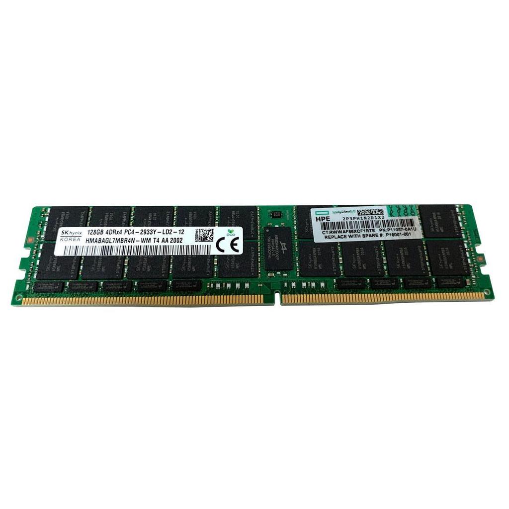 HPE 128GB (1X128GB) QUAD RANK X4 DDR4-2933 CAS-21-21-21 LOAD REDUCED SMART MEMORY KIT