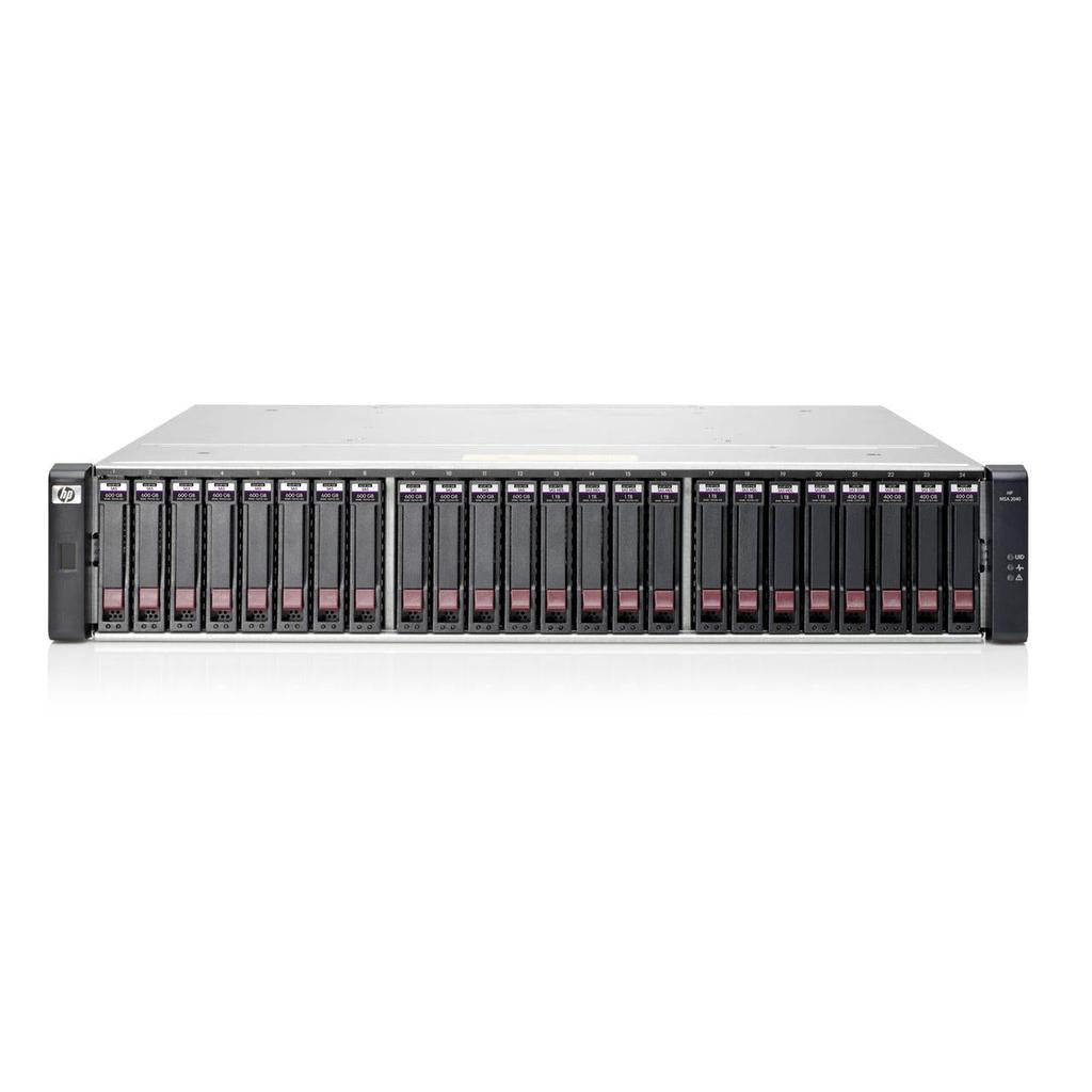 HPE MSA 2040 ES SAN DC SFF Storage : MSA 2xxx