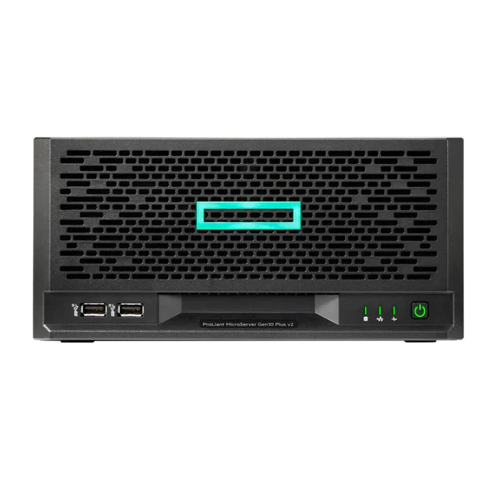 HPE ProLiant MicroServer Gen10 Plus v2 - Intel Xeon E-2314 4-Core, 16GB RAM, 3 x 1TB 7.2K HDD, 180W, 1YR (P54654-421)