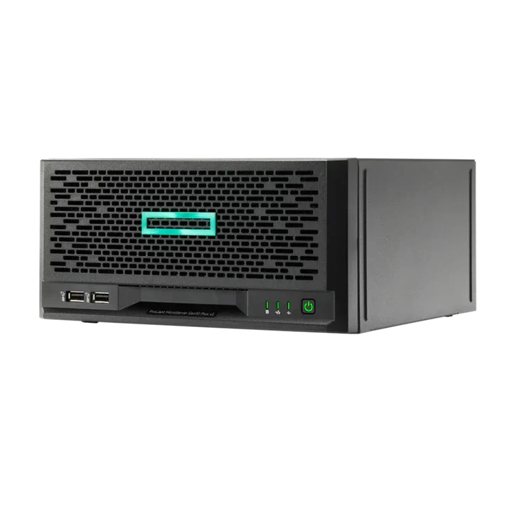 HPE ProLiant MicroServer Gen10 Plus v2 - Intel Xeon E-2314 4-Core, 16GB RAM, 3 x 1TB 7.2K HDD, 180W, 1YR (P54654-421)