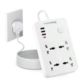 Haing 20W Fast Charger Power Extension with 2m Cable UK Sockets