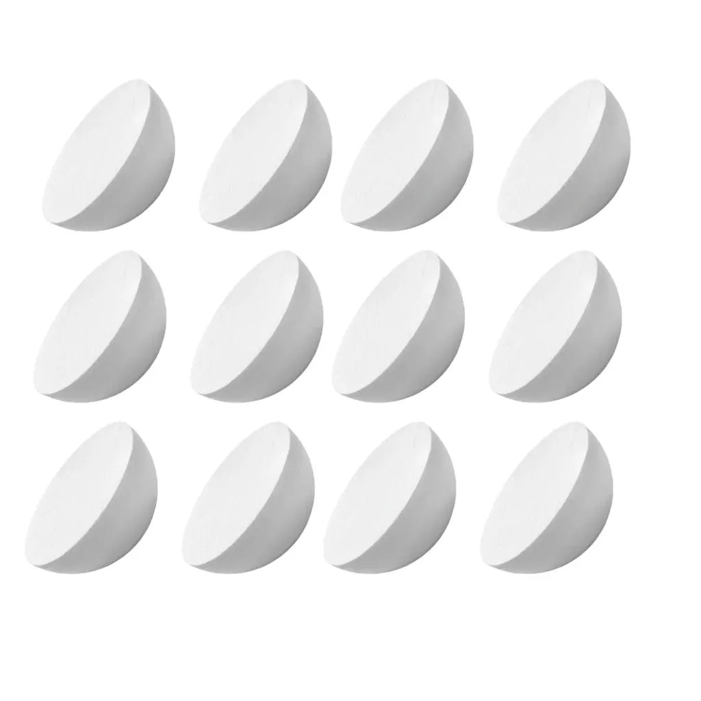 Half Ball Foam Pack 12 PCS Medium Size 4 cm