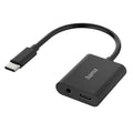 Hama 2 in 1 Audio Adapter