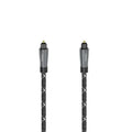 Hama Audio Optical Fibre Toslink Cable 1.5 M - Metal