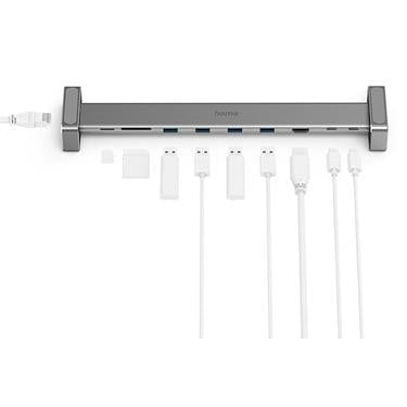 Hama Connect2Office Basic USB-C Docking Station 9 Ports