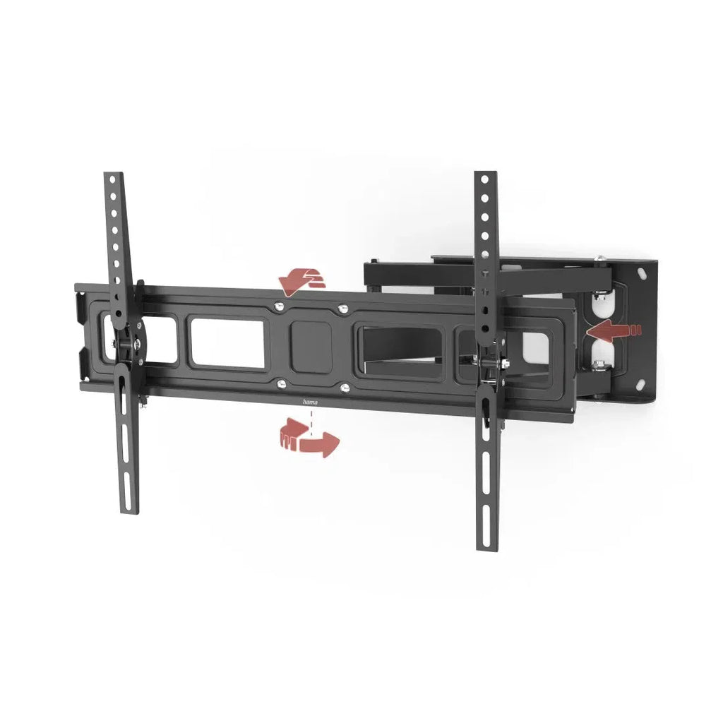 Hama FULLMOTION TV Wall Bracket, 213 cm (84"), scissor arms - Black
