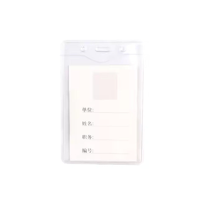 Kejea T-033 4Mm High Transparent Soft Id Card - Horizontal 95x58mm