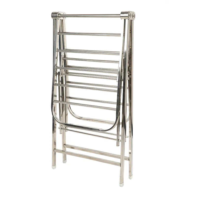 Heavy Duty Foldable Cloth Hanger Stainless Steel