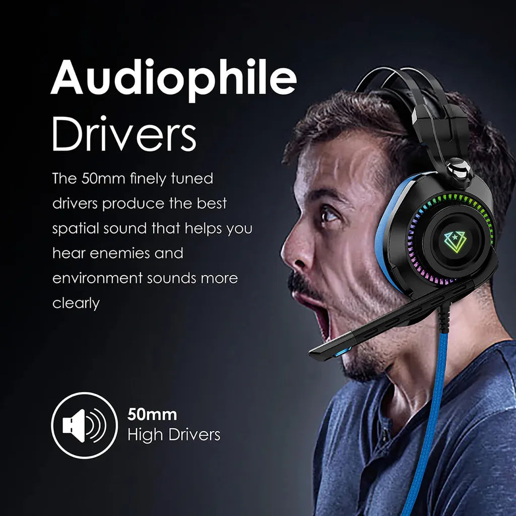 High Definition GameCommand Over-Ear Gaming Headset