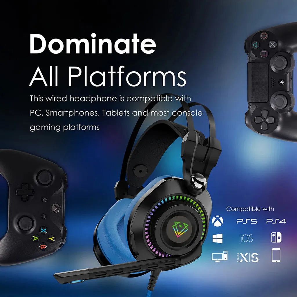 High Definition GameCommand Over-Ear Gaming Headset