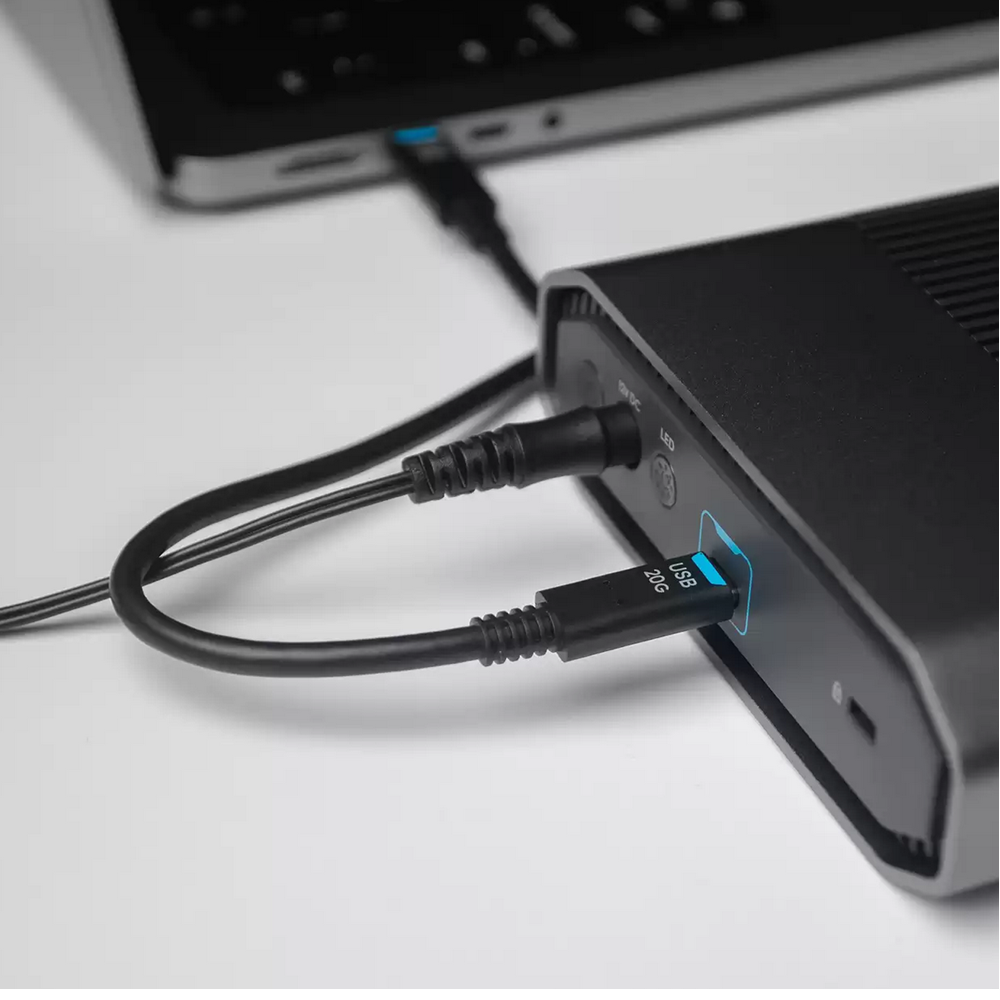 High-Speed USB-C 20Gbps Cable (from SanDisk) – 3.2ft