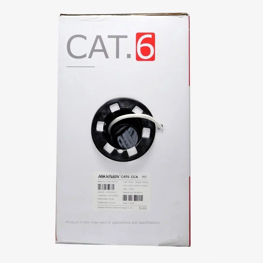 Hikvision CAT6 UTP Network Cable 305Meter CCA,0.565 mm