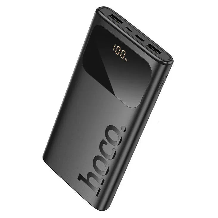 Hoco 15000mAh Ultra-Thin Dual USB Power Bank with Digital Display