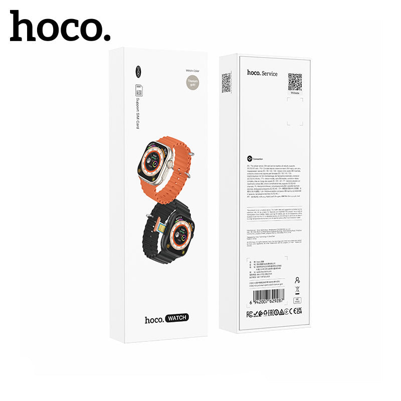 Hoco 4G SIM Smart Sport Watch – GPS & Call Enabled