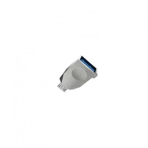 Hoco Adapter Micro USB To USB Charging And Data Sync -Silver -UA10