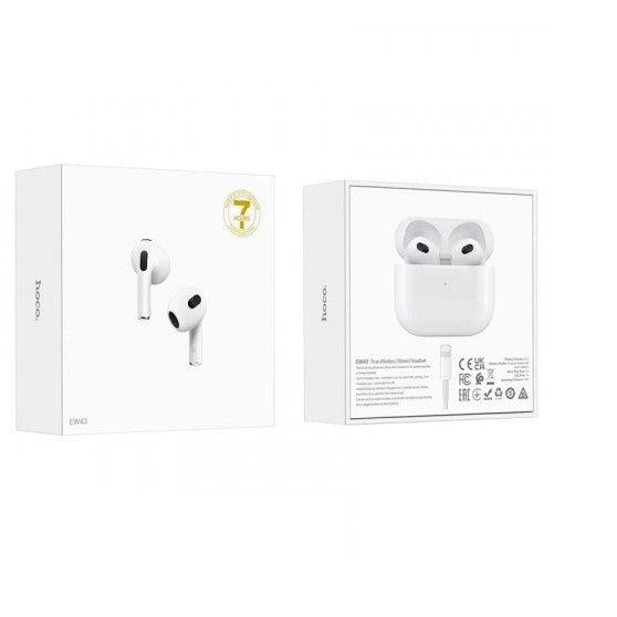 Hoco AirPods 3 EW43 TWS Wireless Headset New Battery Upgrade - White