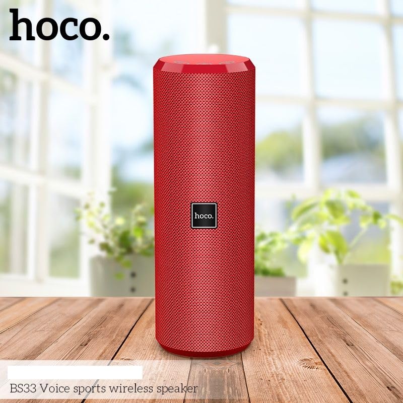 Hoco BS33 Voice sports wireless speaker Red