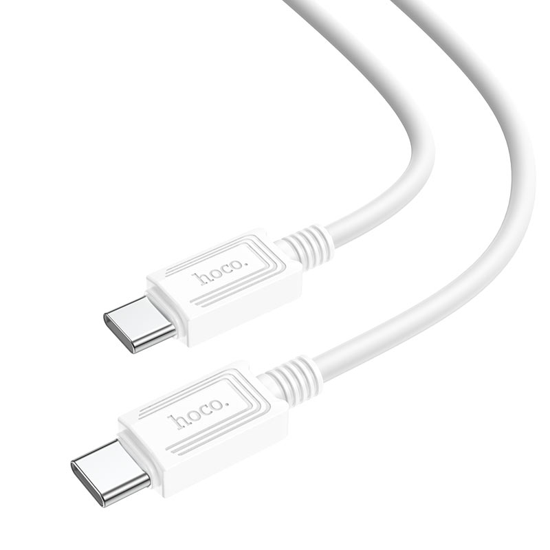 Hoco Cable Type-C to Type-C X73 60W charging data sync – White