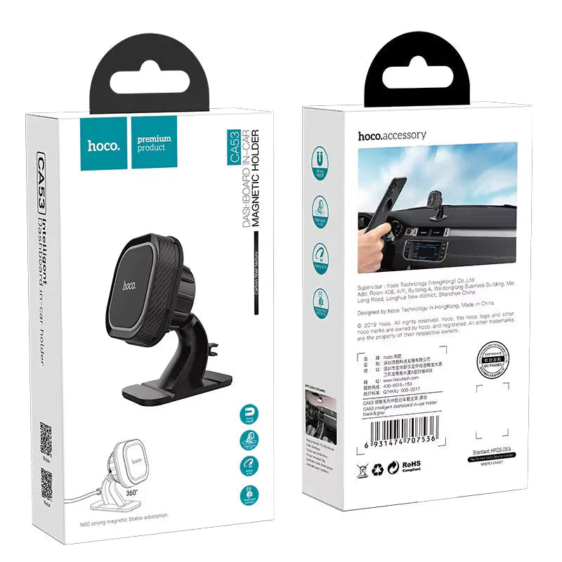 Hoco Car holder “CA53 Intelligent” dashboard magnetic mount