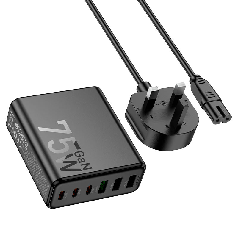 Hoco Charging station C133B Earl 75W PD45W + QC3.0 UK