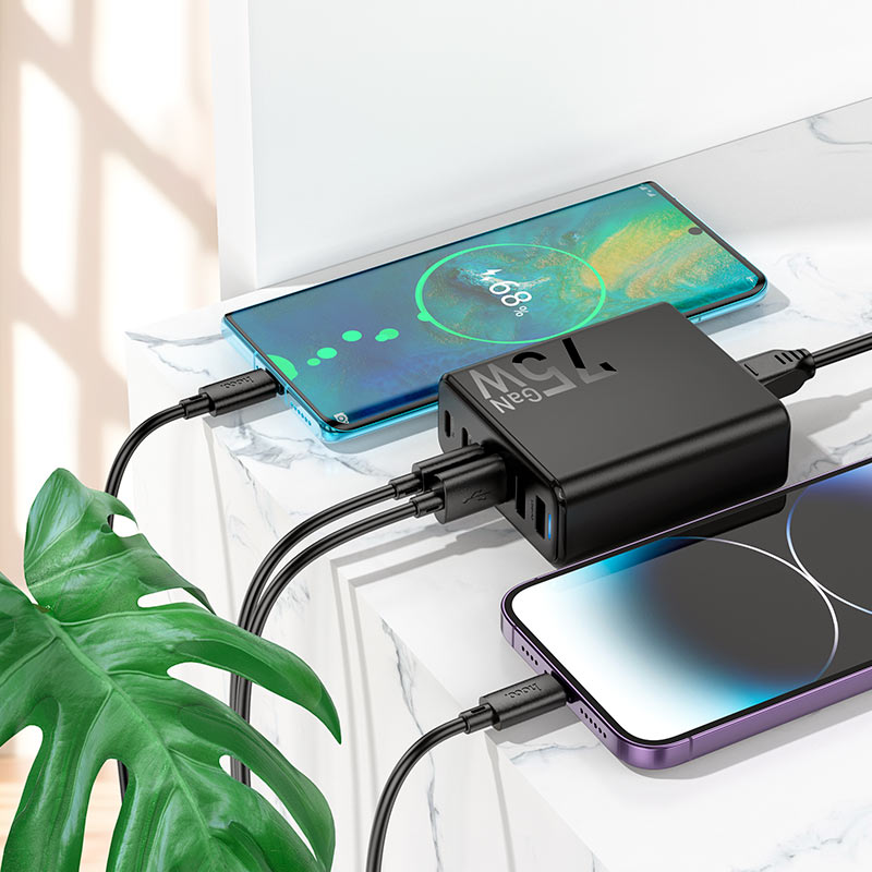 Hoco Charging station C133B Earl 75W PD45W + QC3.0 UK
