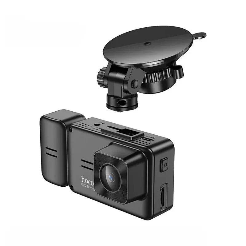 Hoco DI62 Car Driving Recorder - 150mAh / 4" inch / 1080 Full HD / WiFi - Black