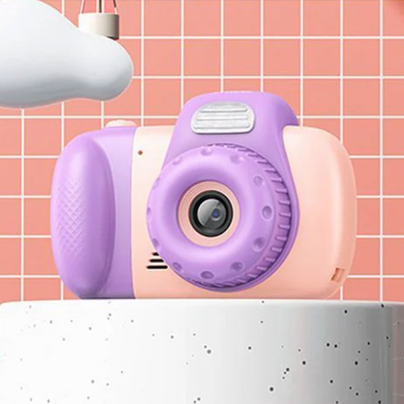 Hoco DV201 Dual Lens Children Camera Purple