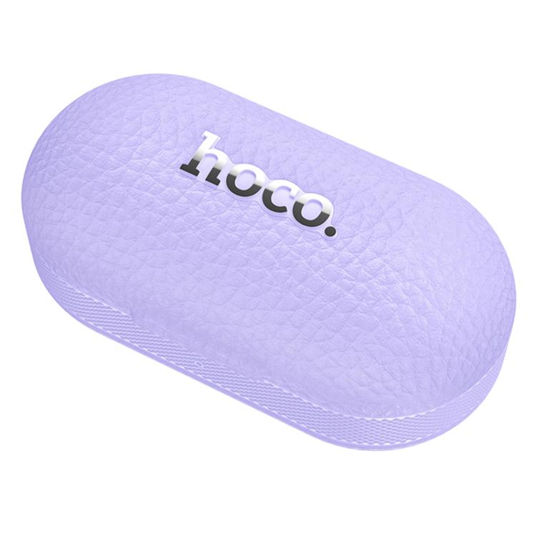 Hoco Duke V TWS Earphones True Wireless Bluetooth 5.3 with Charging Case - Purple