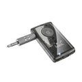 Hoco E66 Explorer Edition Car AUX Bluetooth Receiver Black Transparent