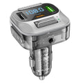 Hoco E75 30W PD USB QC3.0 Car Bluetooth MP3 FM Transmitter Charger – Black