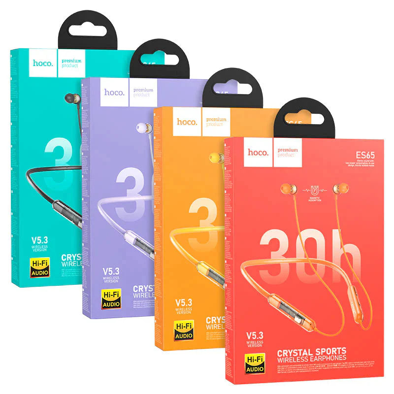 Hoco ES65 Dream sports BT earphones - Purple