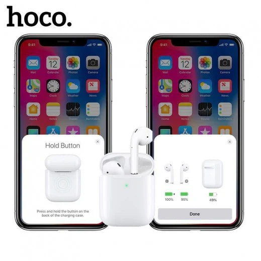 Hoco EW02 Plus True wireless BT headset- White