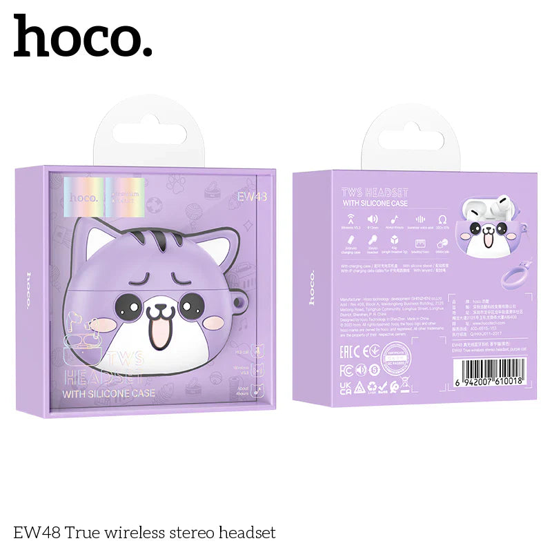 Hoco EW48 TWS Handset With Silicone Case