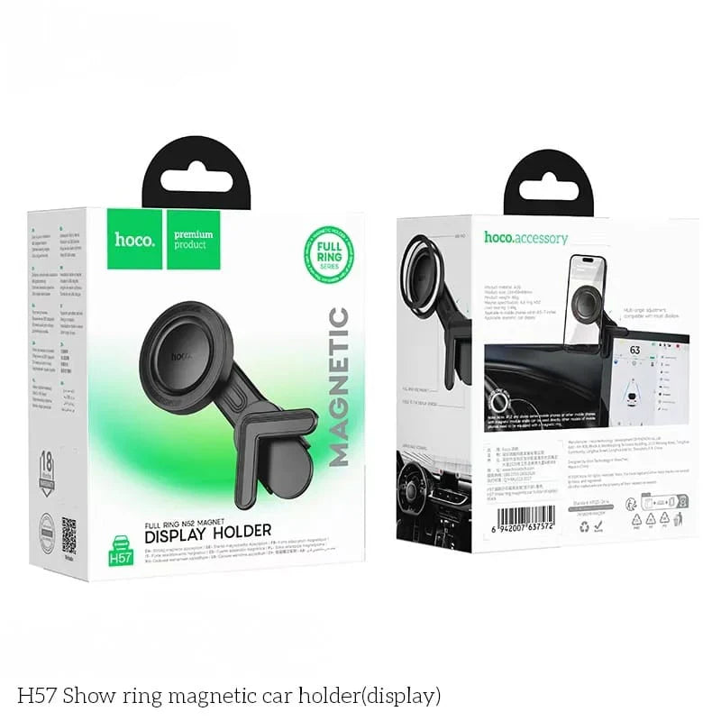Hoco H57 Display Show ring Magnetic Car Holder