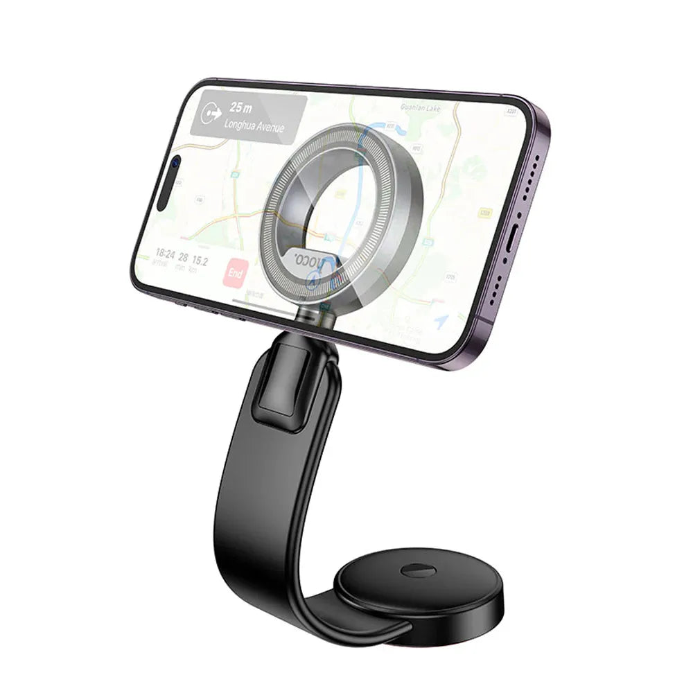 Hoco H71 Totem Ring Magnetic Car Holder – Center Console Mount