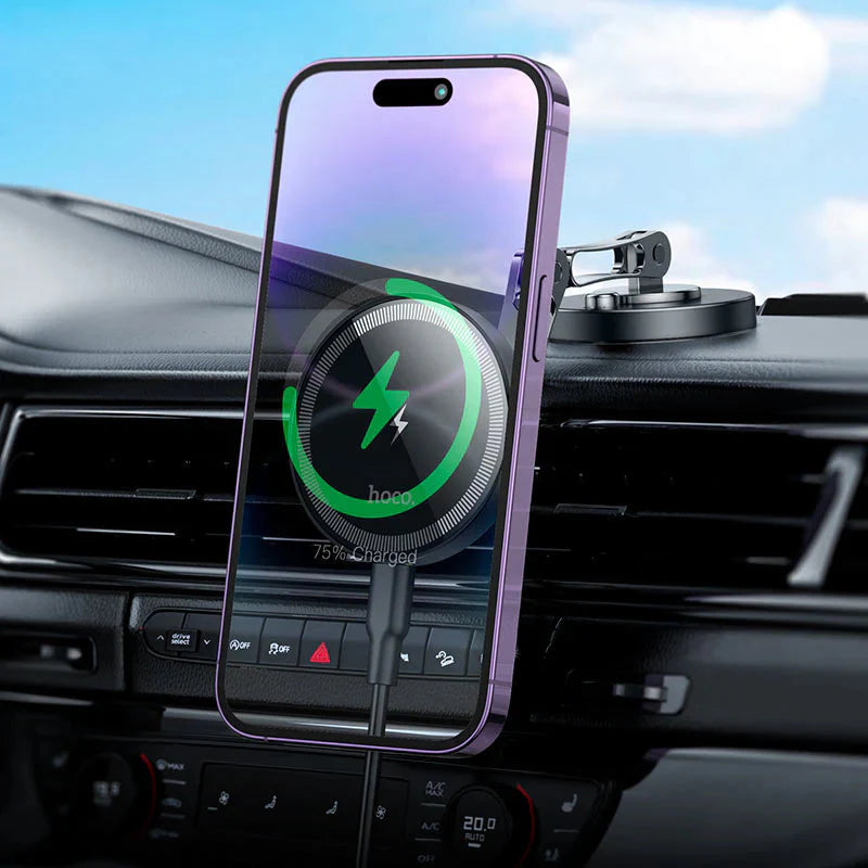 Hoco HW26 Jacques Car Wireless Charger for Dashboard